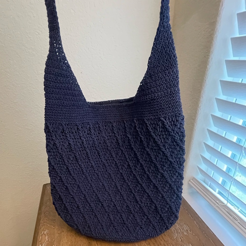 Elegant Navy Blue Women's Bag